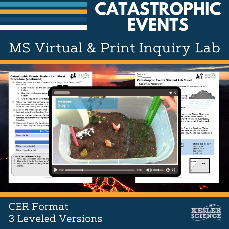 Catastrophic Events Digital Inquiry Lab - MS 6-8