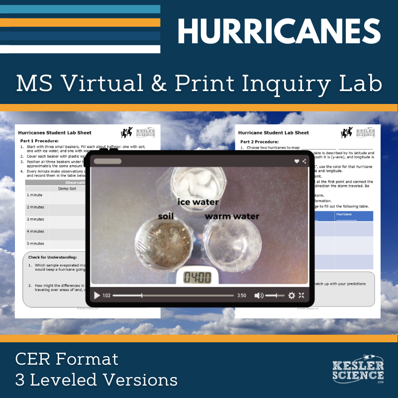 Hurricanes Digital Inquiry Lab - MS 6-8