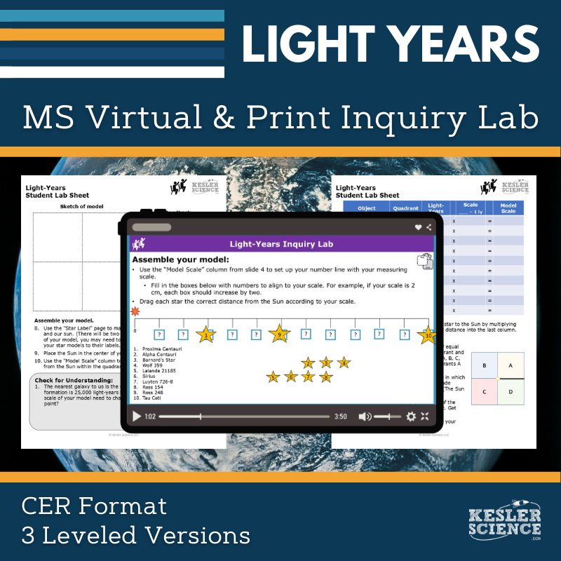 Light-Years Digital Inquiry Lab - MS 6-8