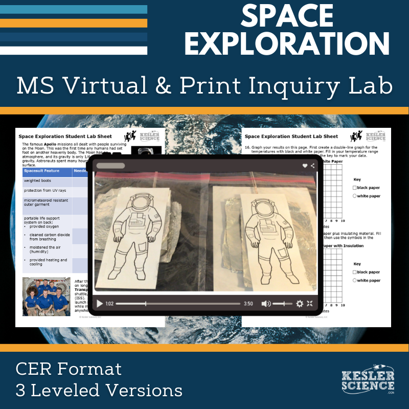 Space Exploration Digital Inquiry Lab - MS 6-8