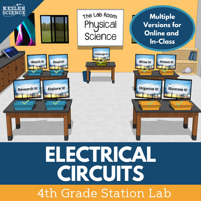 Electrical Circuits - Student-Led Station Lab - 4th Grade