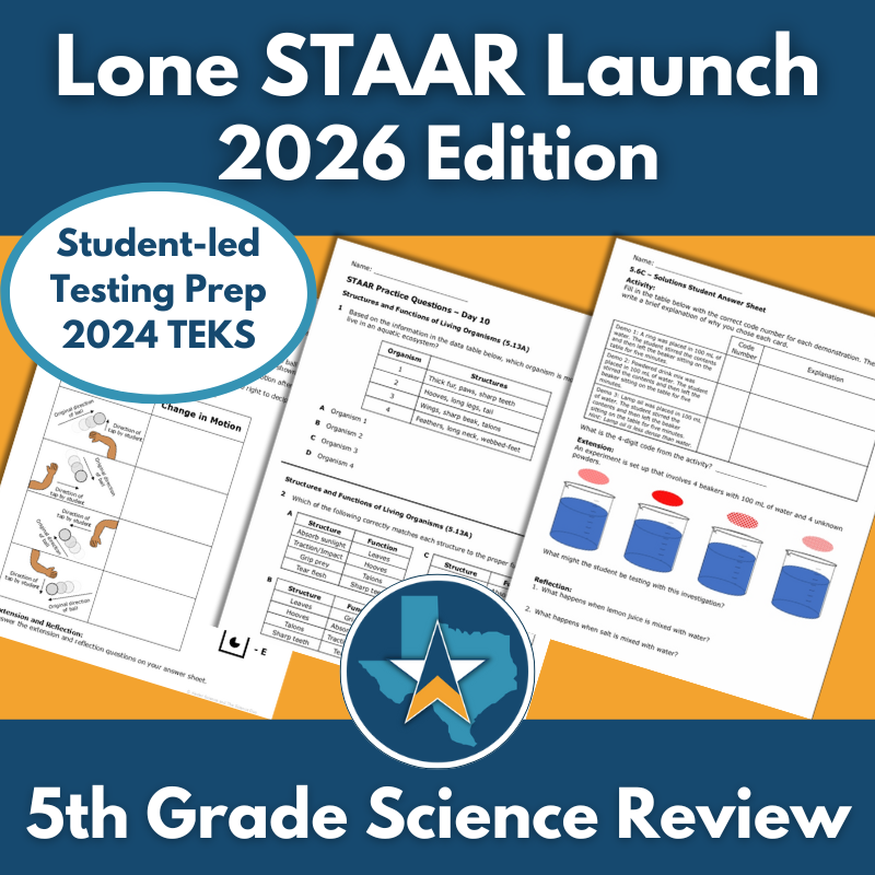 Lone STAAR Launch '26 for 5th Grade