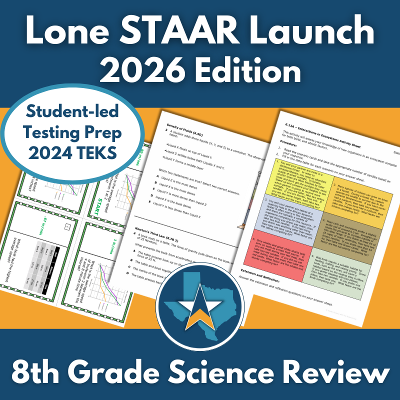 Lone STAAR Launch '26 for 8th Grade