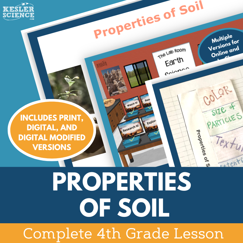 Properties of Soil - Complete Lesson Plan - 4th Grade