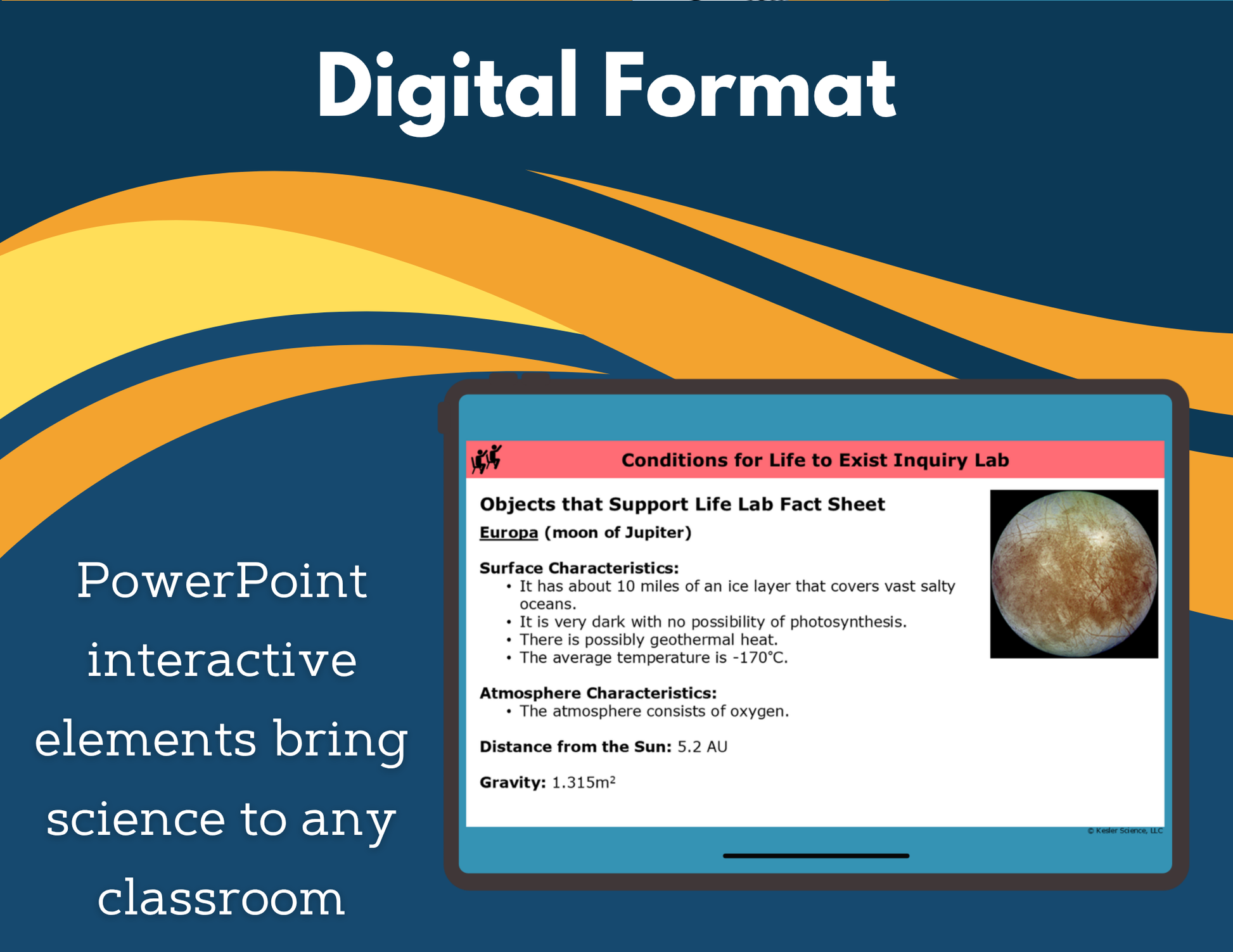 Conditions for Life to Exist Digital Inquiry Lab - MS 6-8