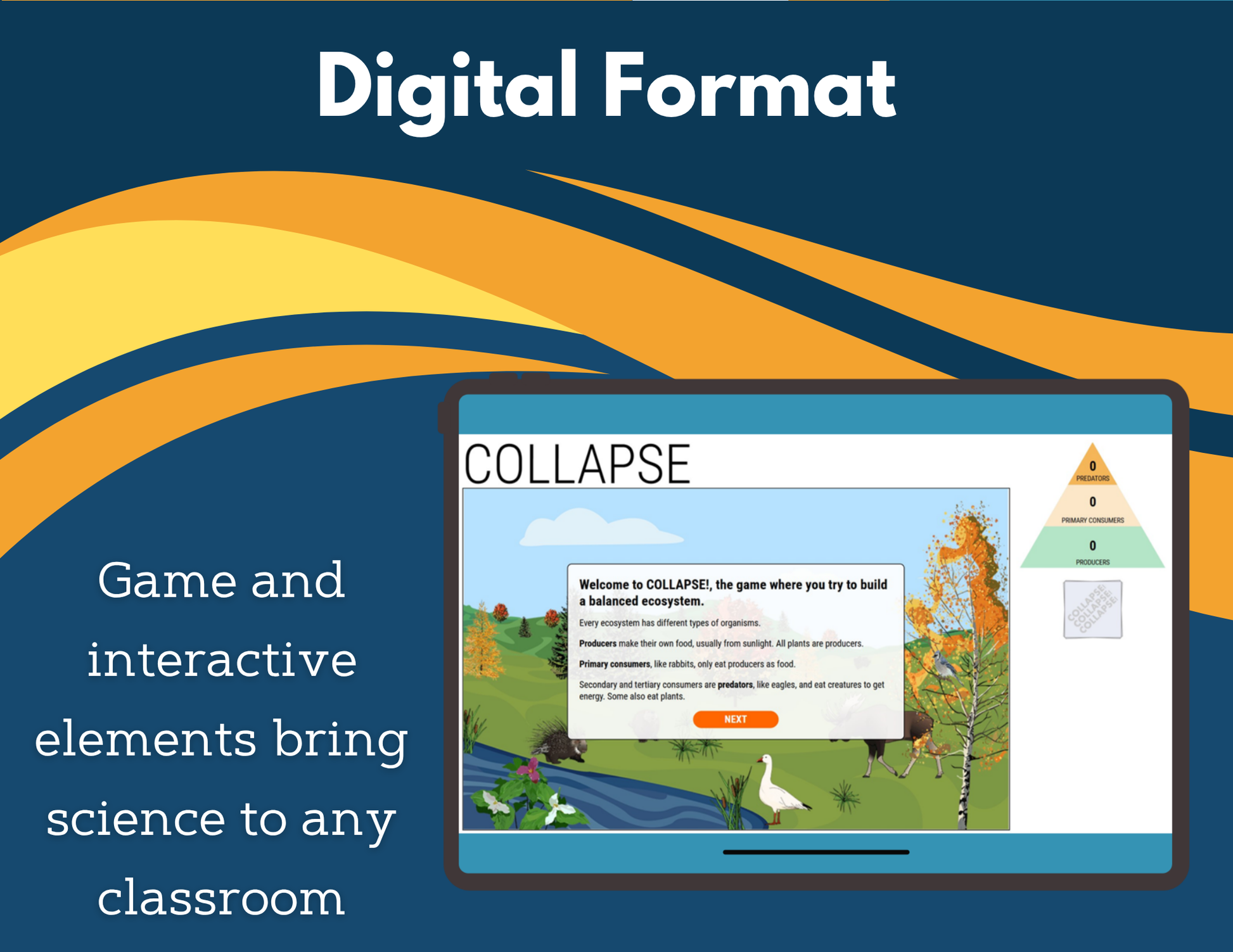Resource Availability Digital Inquiry Lab - NGSS MS LS2-1