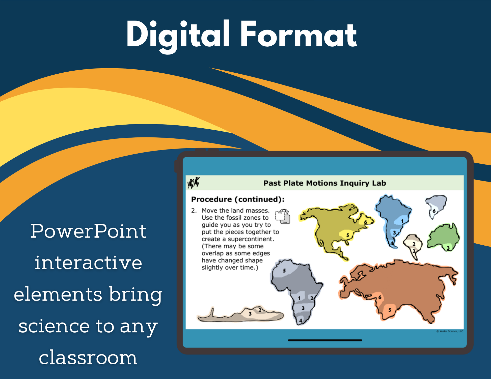 Past Plate Motions Digital Inquiry Lab - NGSS MS ESS2-3