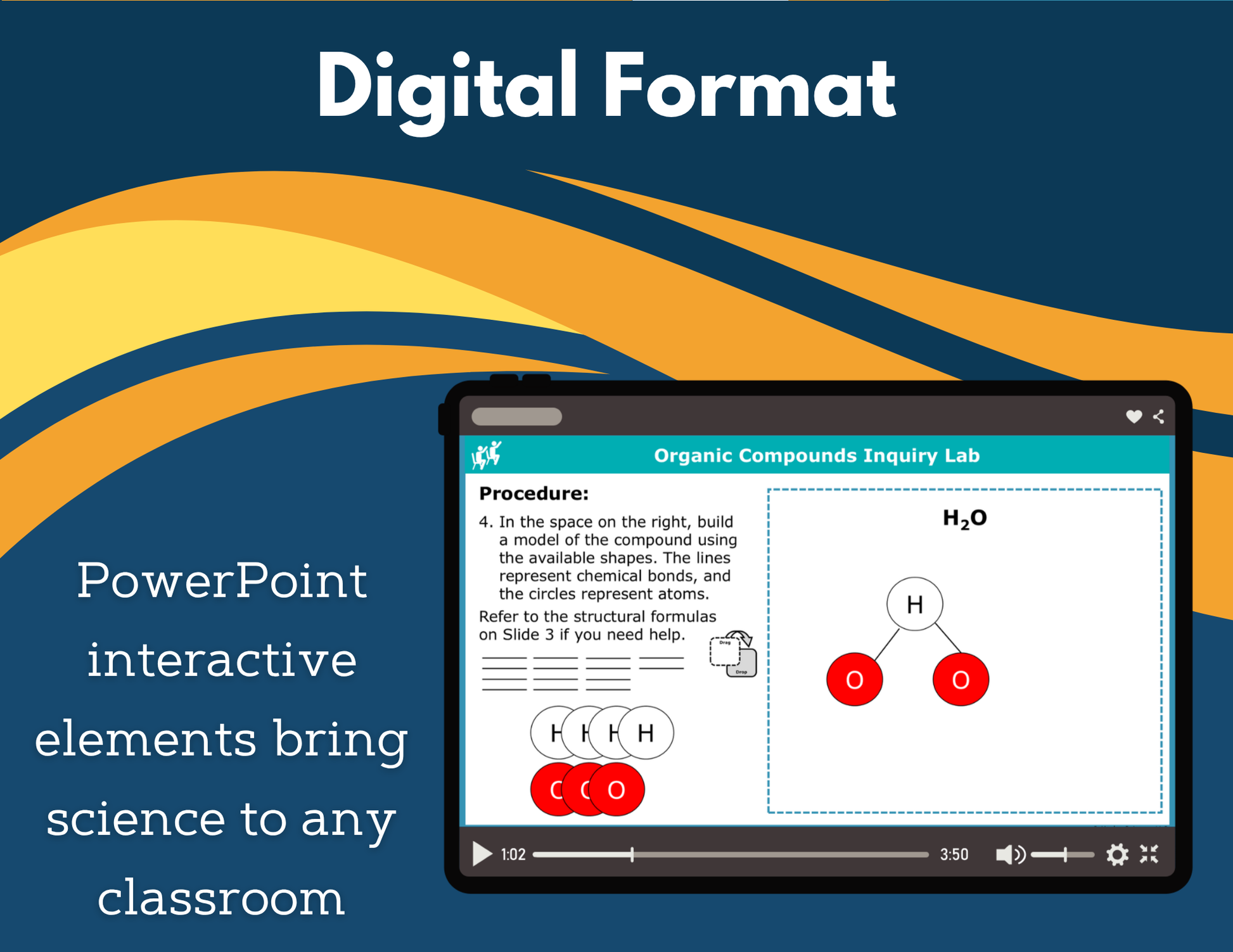 Organic Compounds Digital Inquiry Lab - MS 6-8