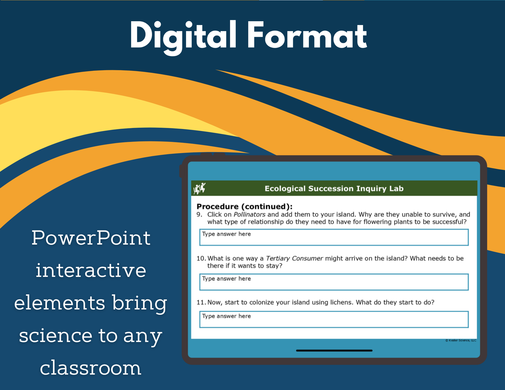 Ecological Succession Digital Inquiry Lab - MS 6-8