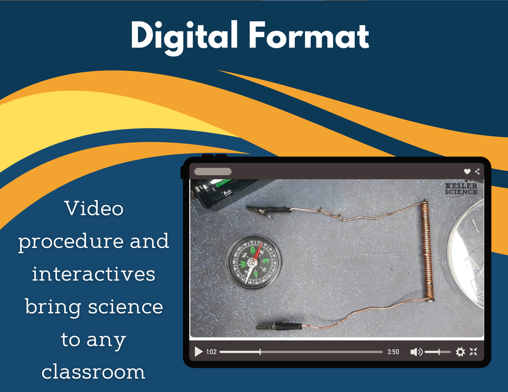 Electric & Magnetic Force Strength Digital Inquiry Lab - NGSS MS PS2-3