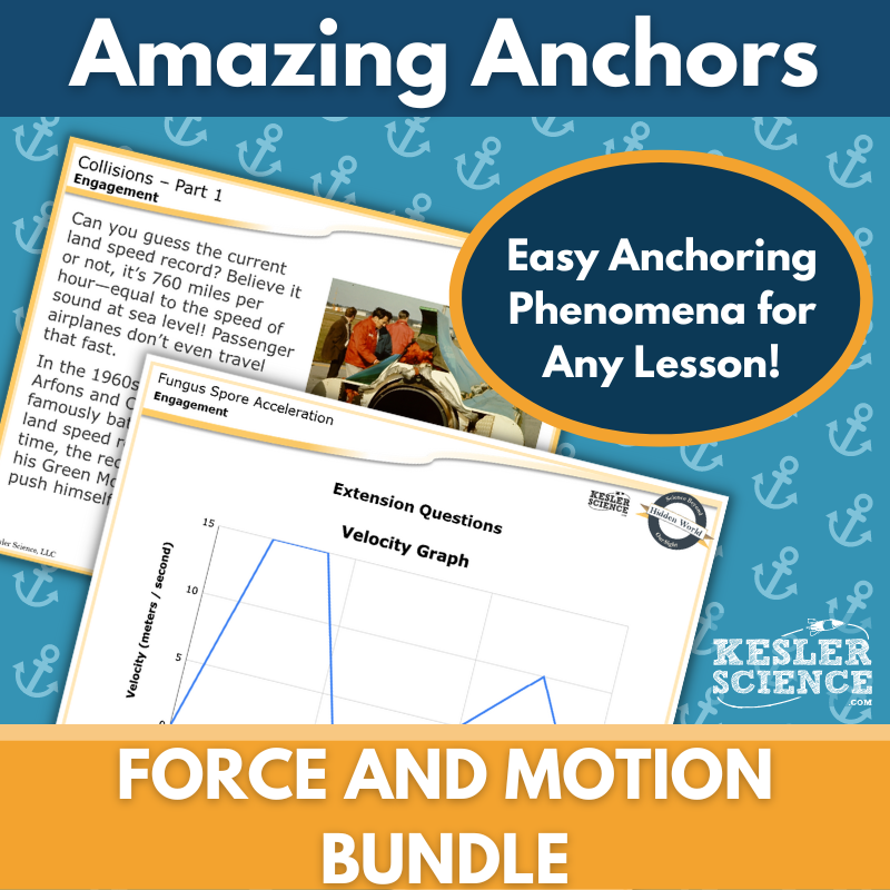 Amazing Anchors: Force & Motion Bundle - MS 6-8