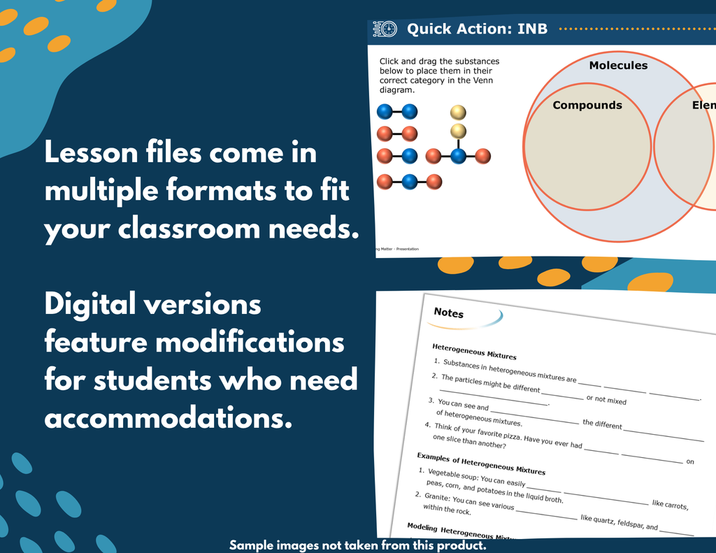 Aqueous Solutions Complete Science Lesson - New TEKS 7.6D