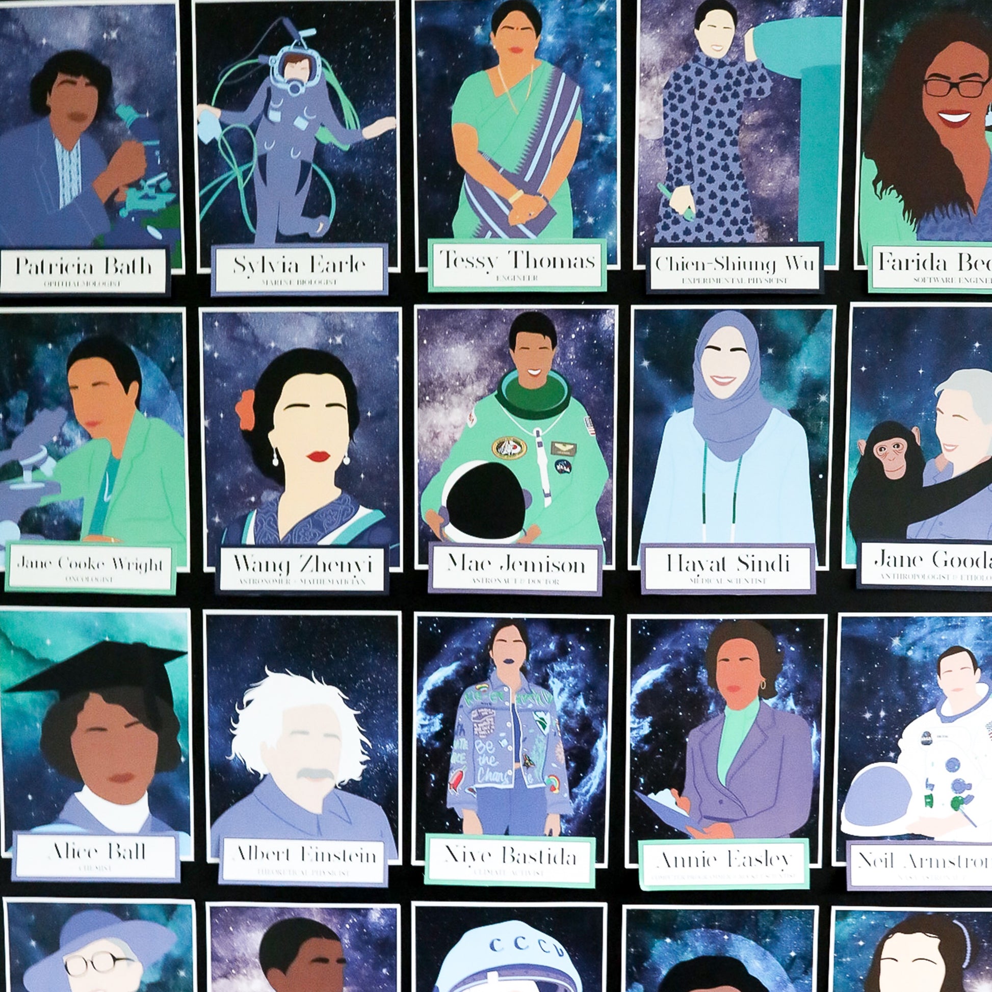 Famous Scientists & Science Career Posters