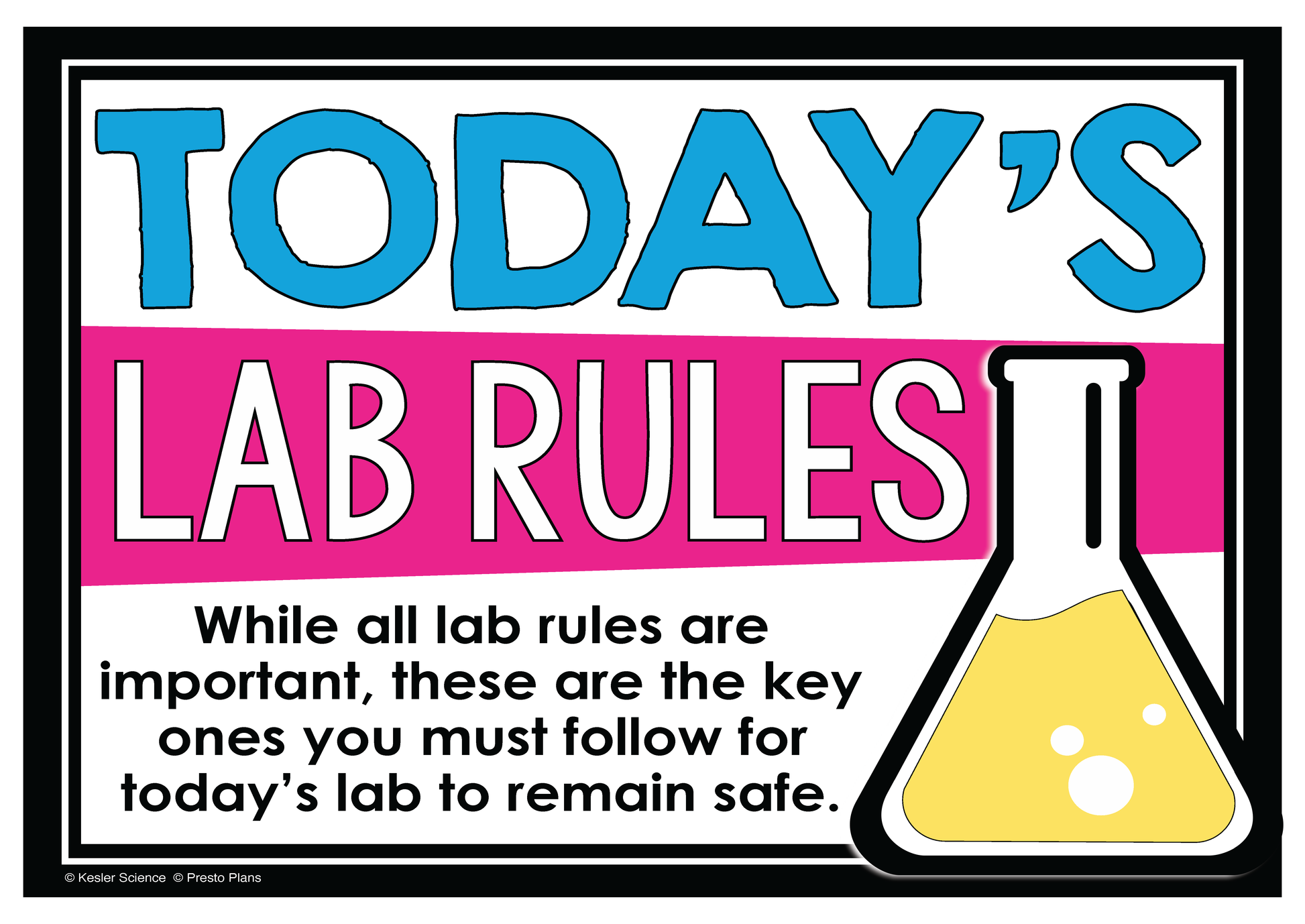 Lab Safety Posters