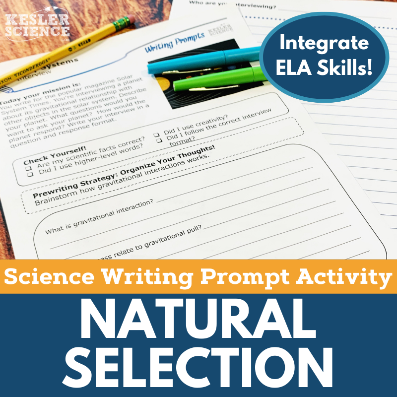 Writing Prompts - Natural Selection - MS 6-8