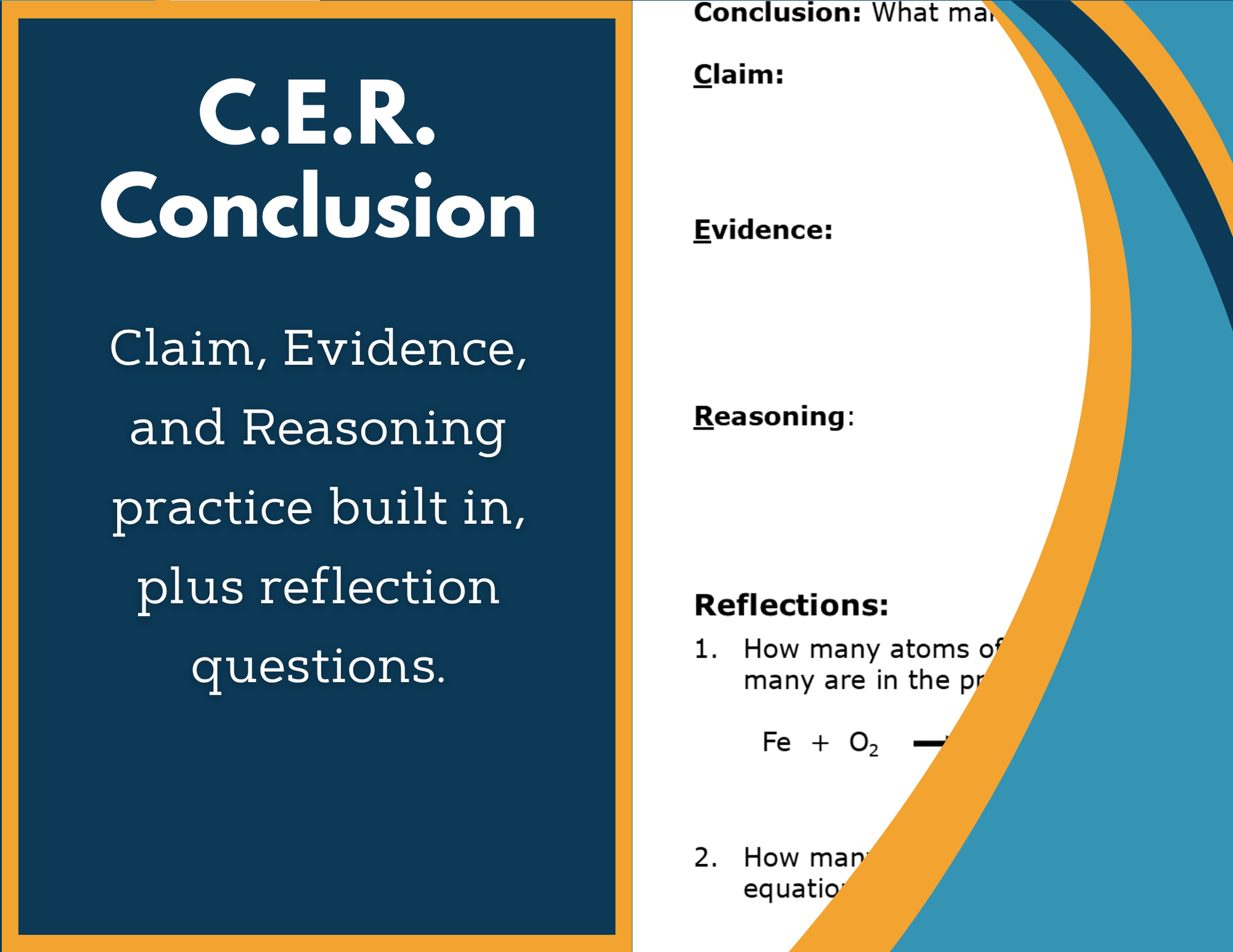 Balancing Chemical Equations Digital Inquiry Lab - MS 6-8