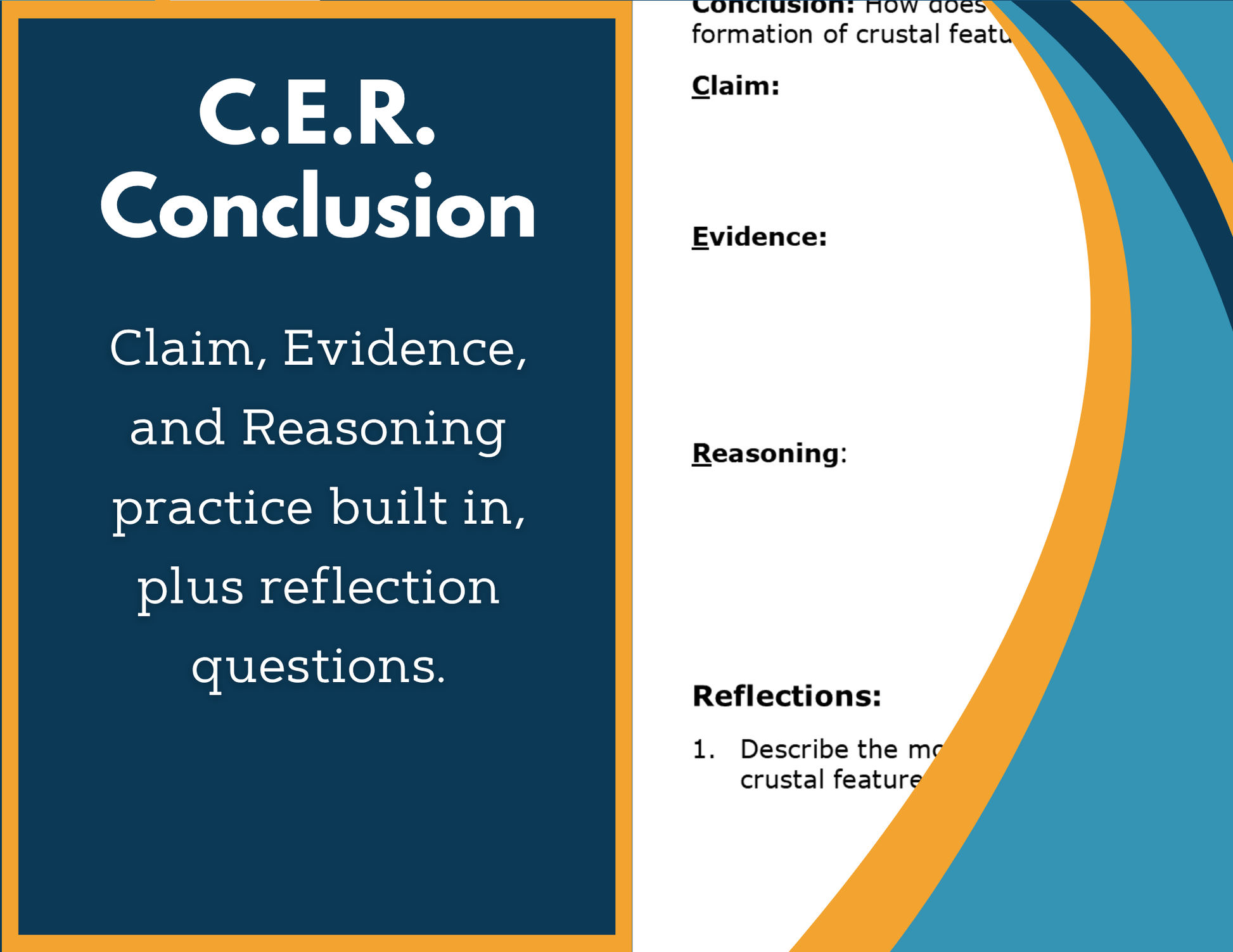 Formation of Crustal Features Digital Inquiry Lab - MS 6-8