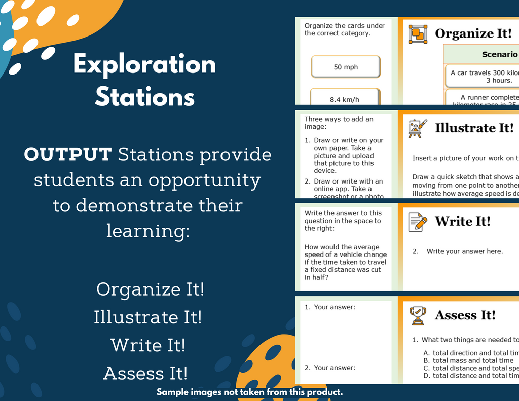 Distance-Time Graphs Complete Science Lesson - New TEKS 7.7C