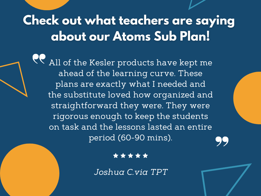 MS 6th 7th 8th - Thermal Energy - Sub Plans