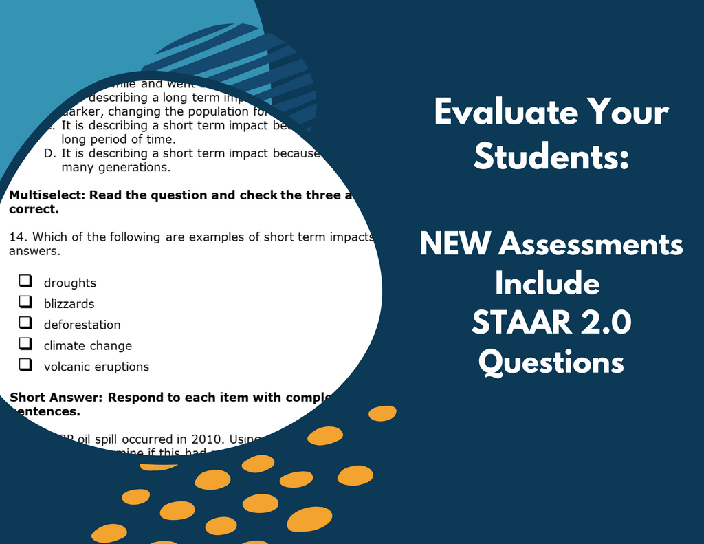Short & Long-term Environmental Impacts Complete Lesson Plan - MS