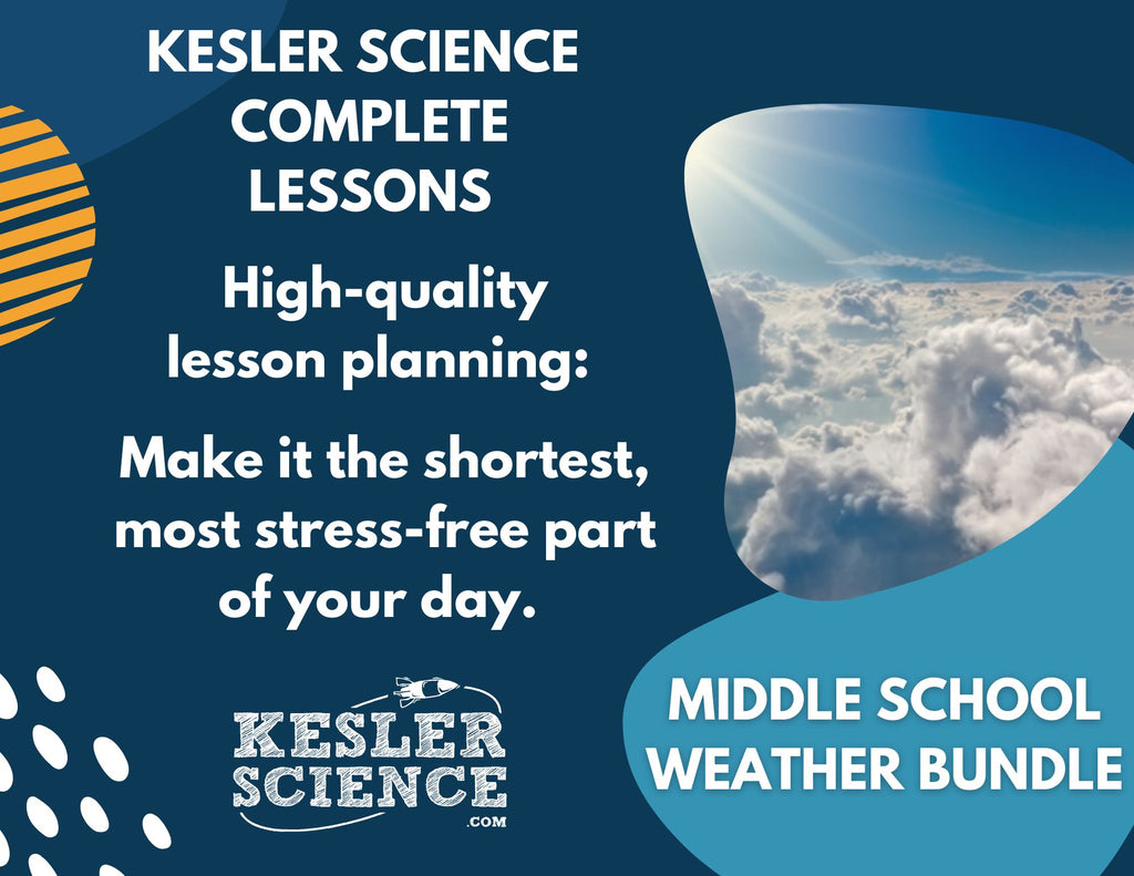 MS 6-8 Weather 5E Lessons Bundle