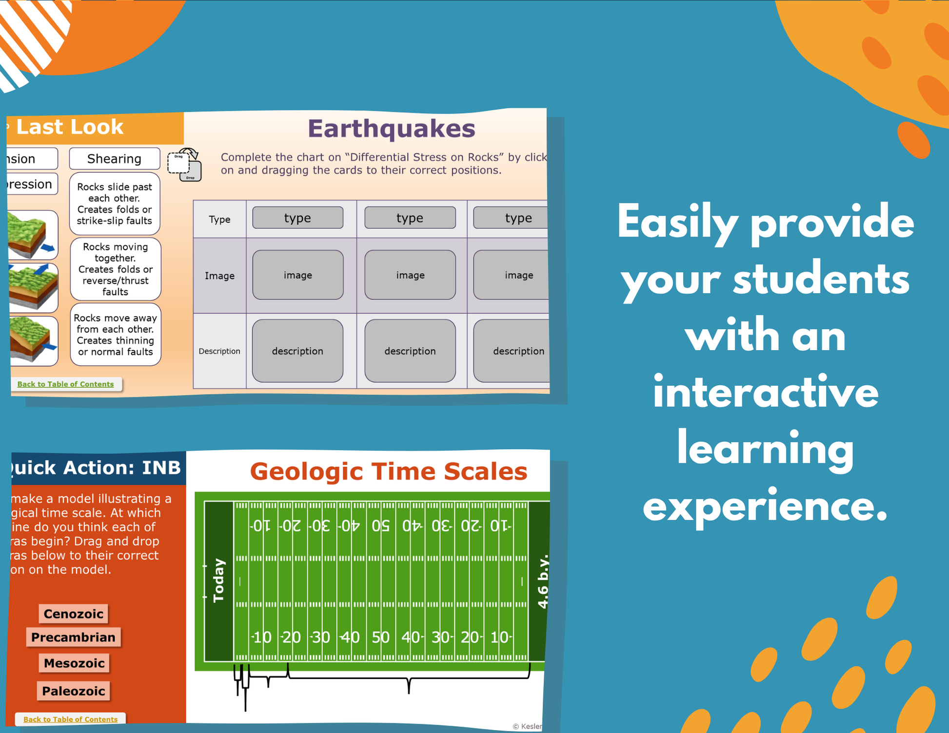 Earth Science Interactive Notebook Pages - Digital & Print INB - MS 6-8