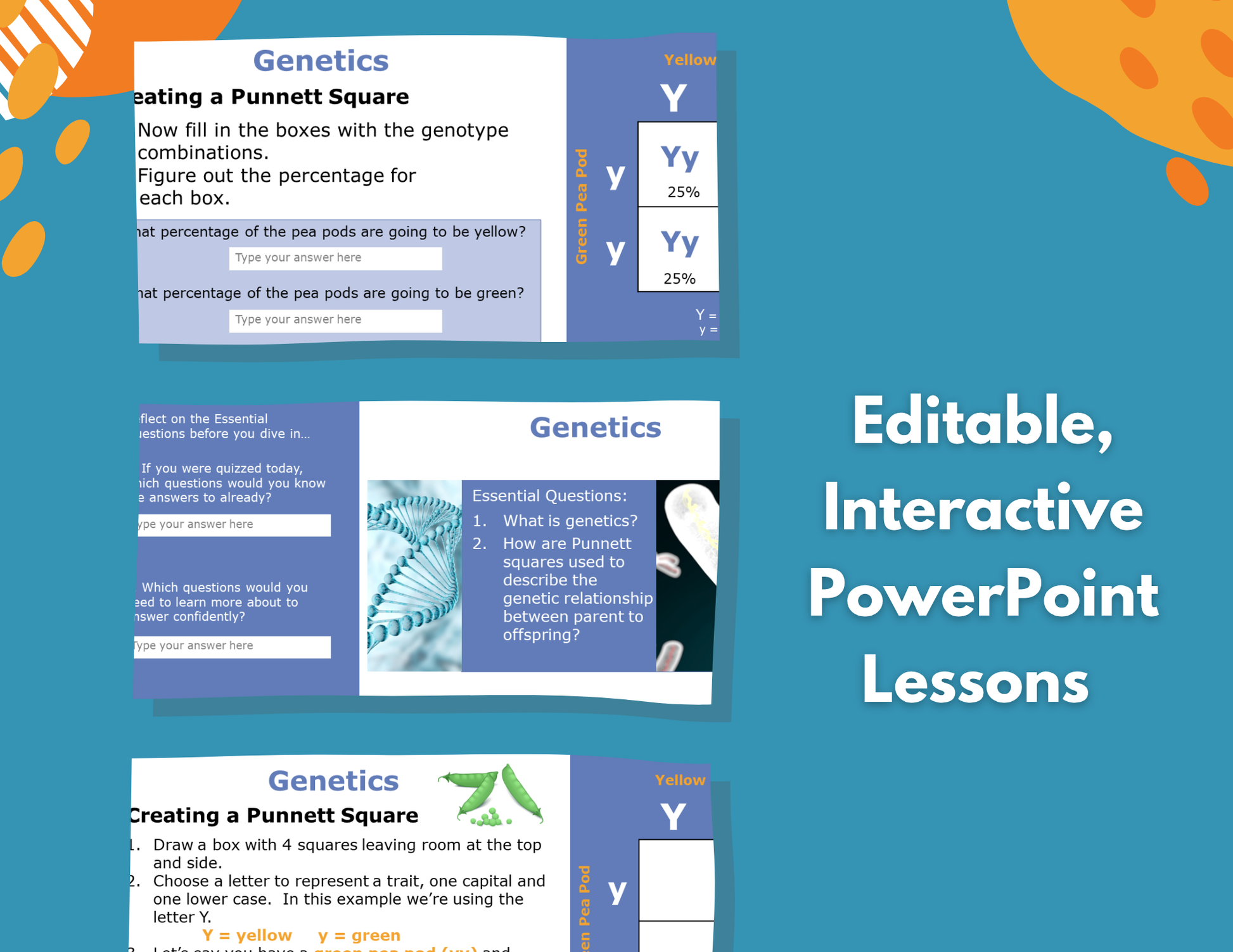 Genetics Complete Lesson Plan - MS