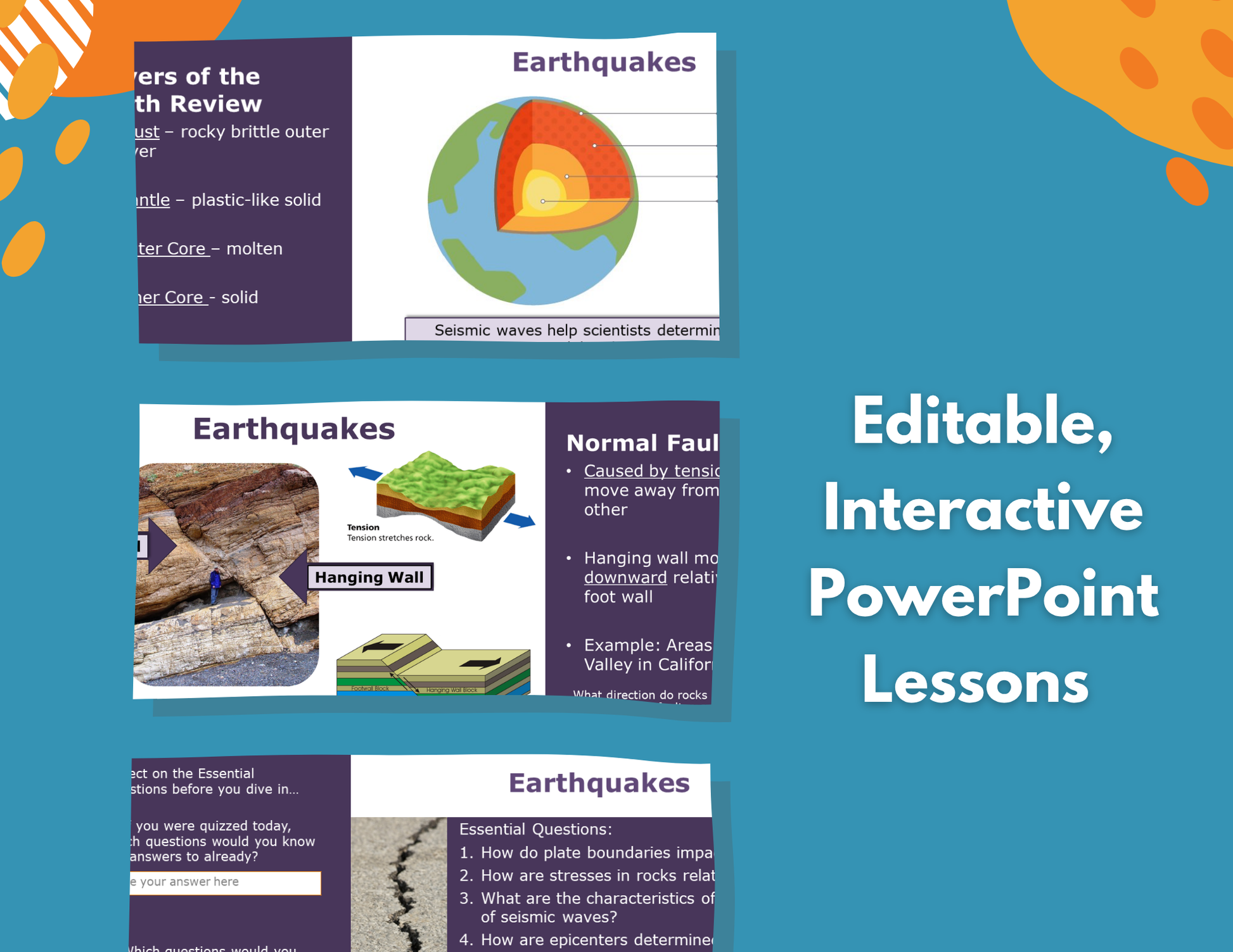 Earthquakes Complete Lesson Plan - MS