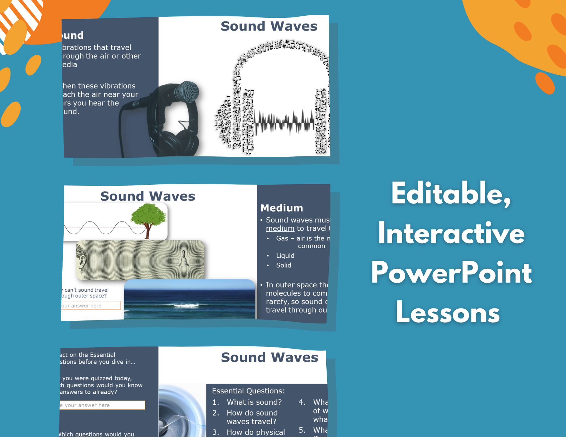 Sound Waves Complete Lesson Plan - MS