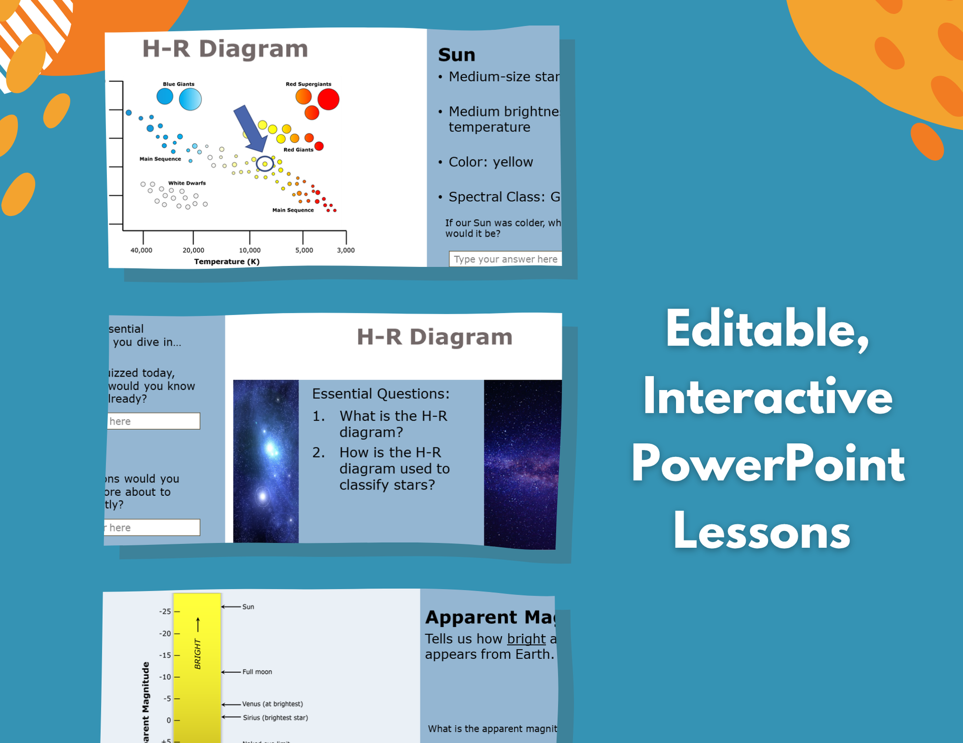 H-R Diagram Complete Lesson Plan - MS