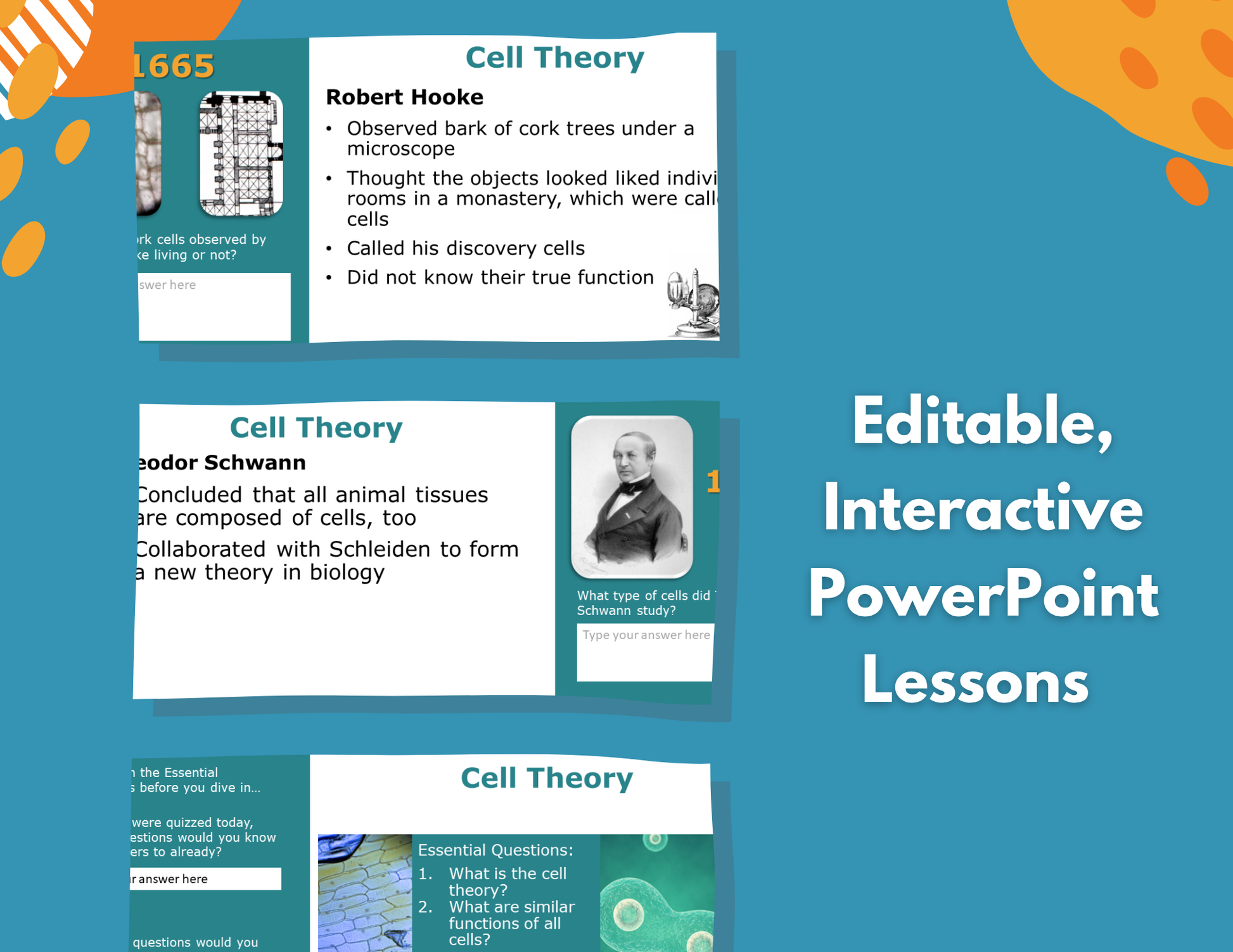 Cell Theory Complete Lesson Plan - MS