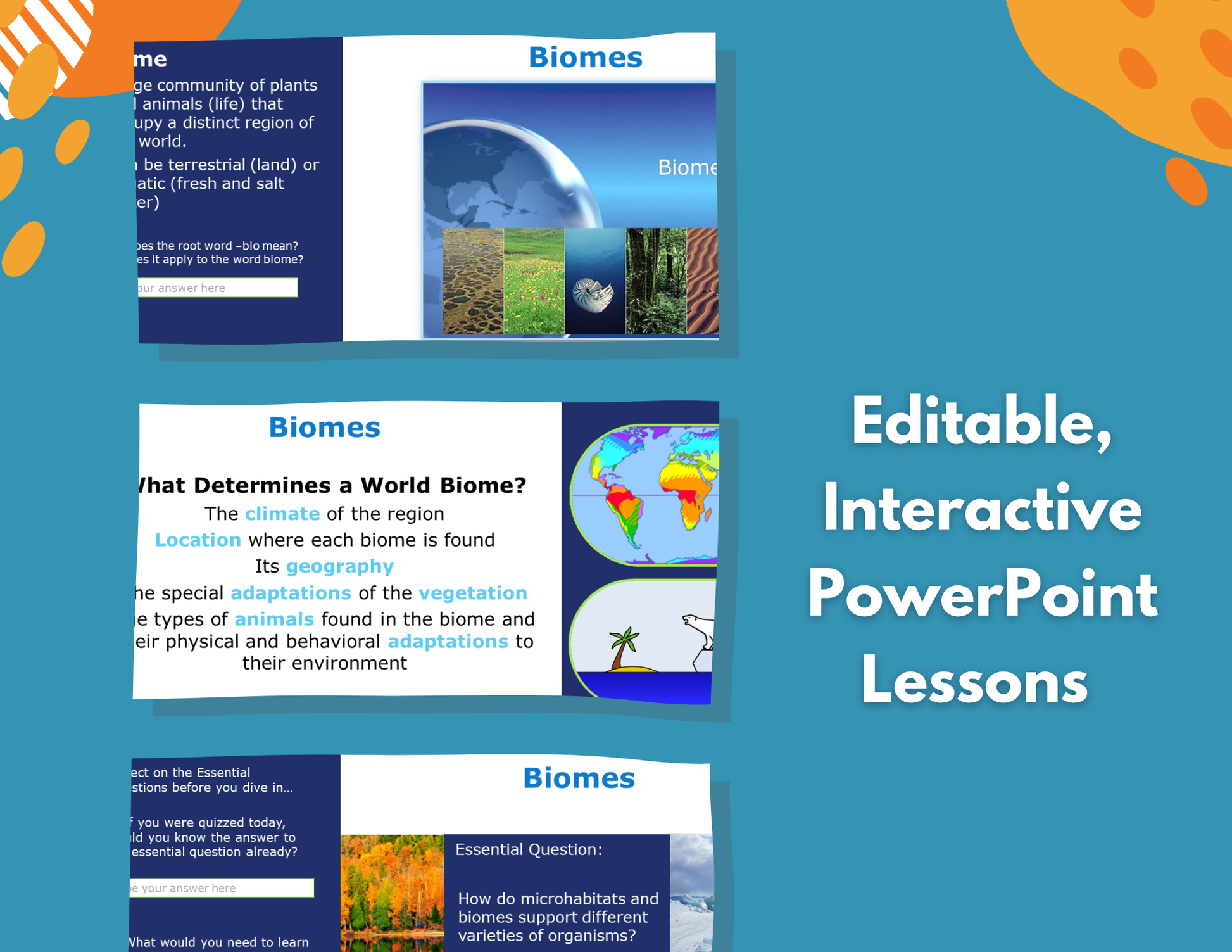 Biomes Complete Lesson Plan - MS