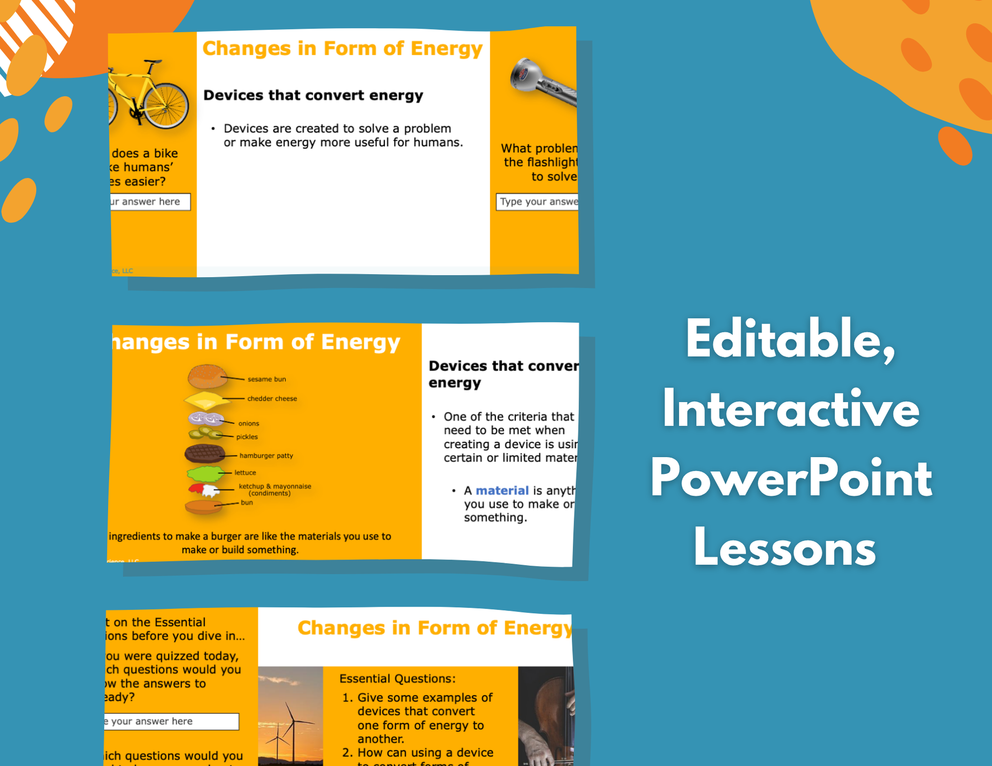 Changes in Forms of Energy - Complete Lesson Plan - NGSS 4-PS3-4 - 4th Grade