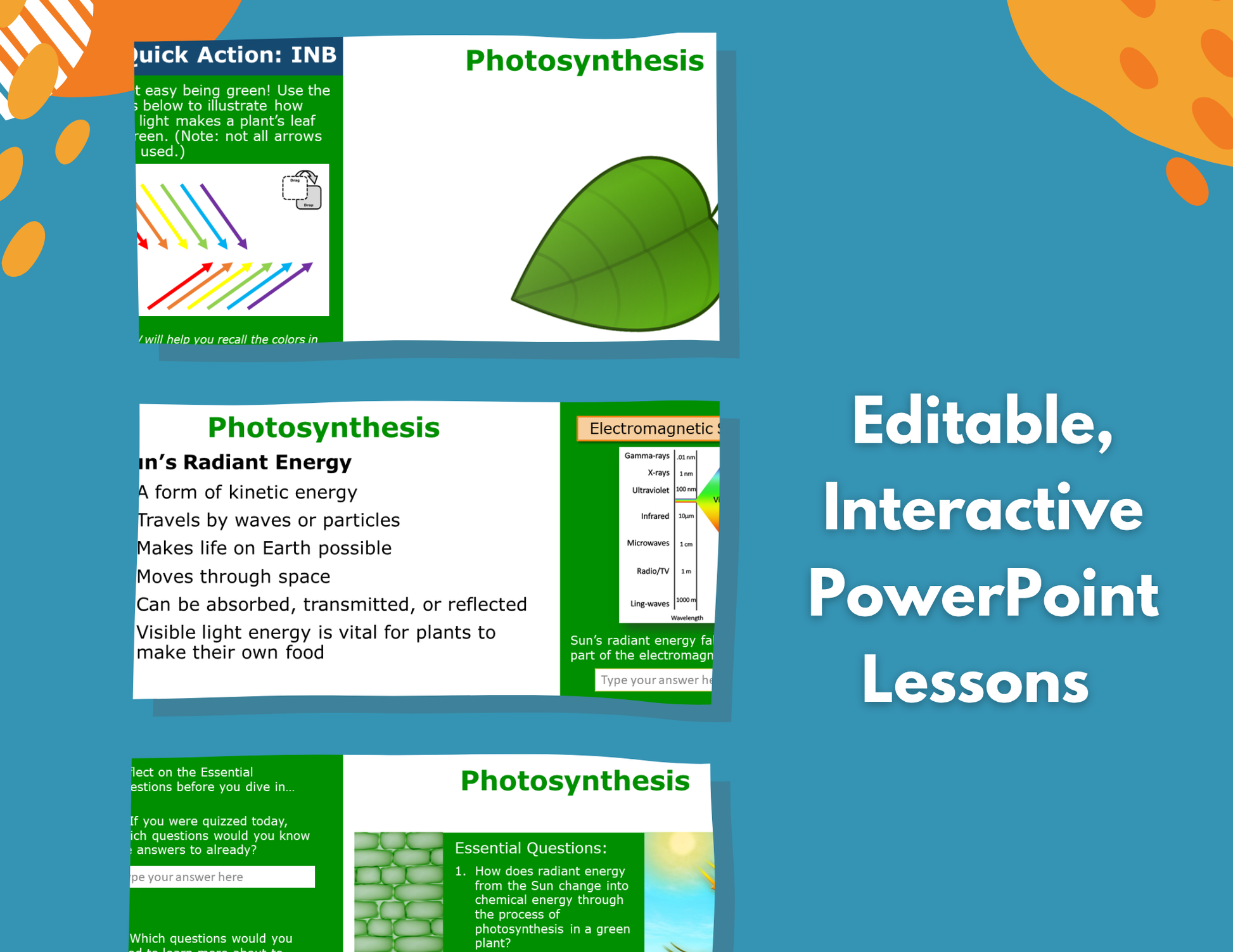 Photosynthesis Complete Lesson Plan - MS