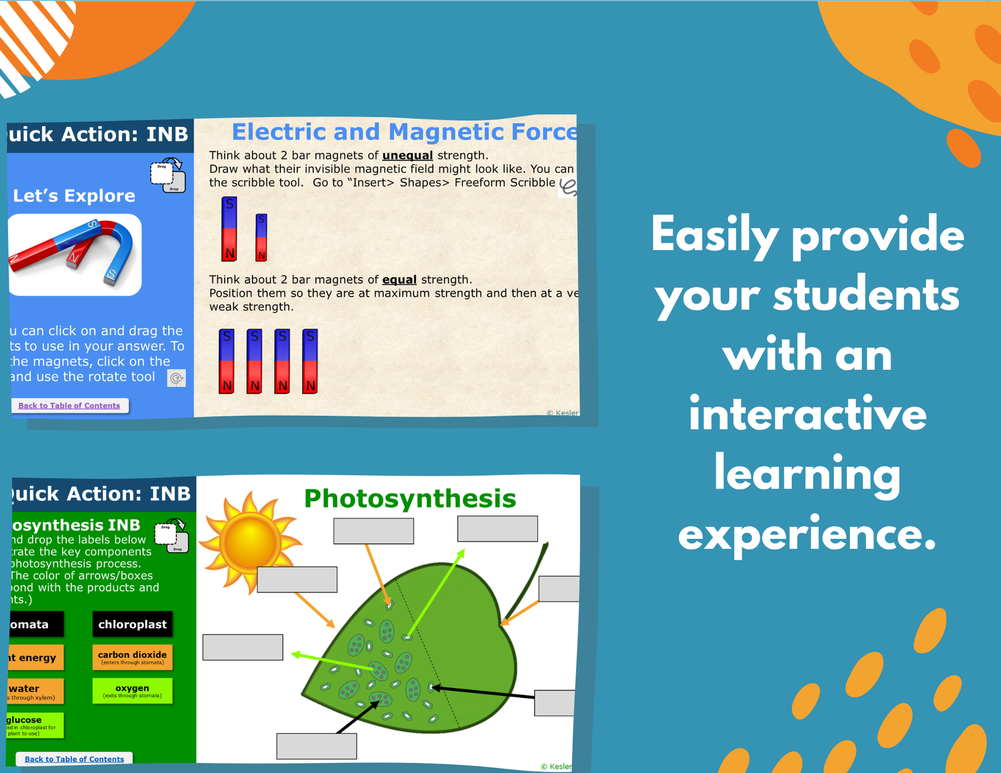 Energy Interactive Notebook Pages - Digital & Print INB - MS 6-8