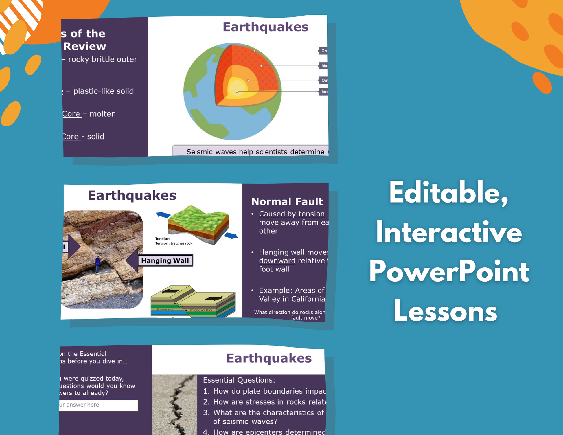 2021 TEKS MS 6-8 5E Lessons: Earth Science Bundle