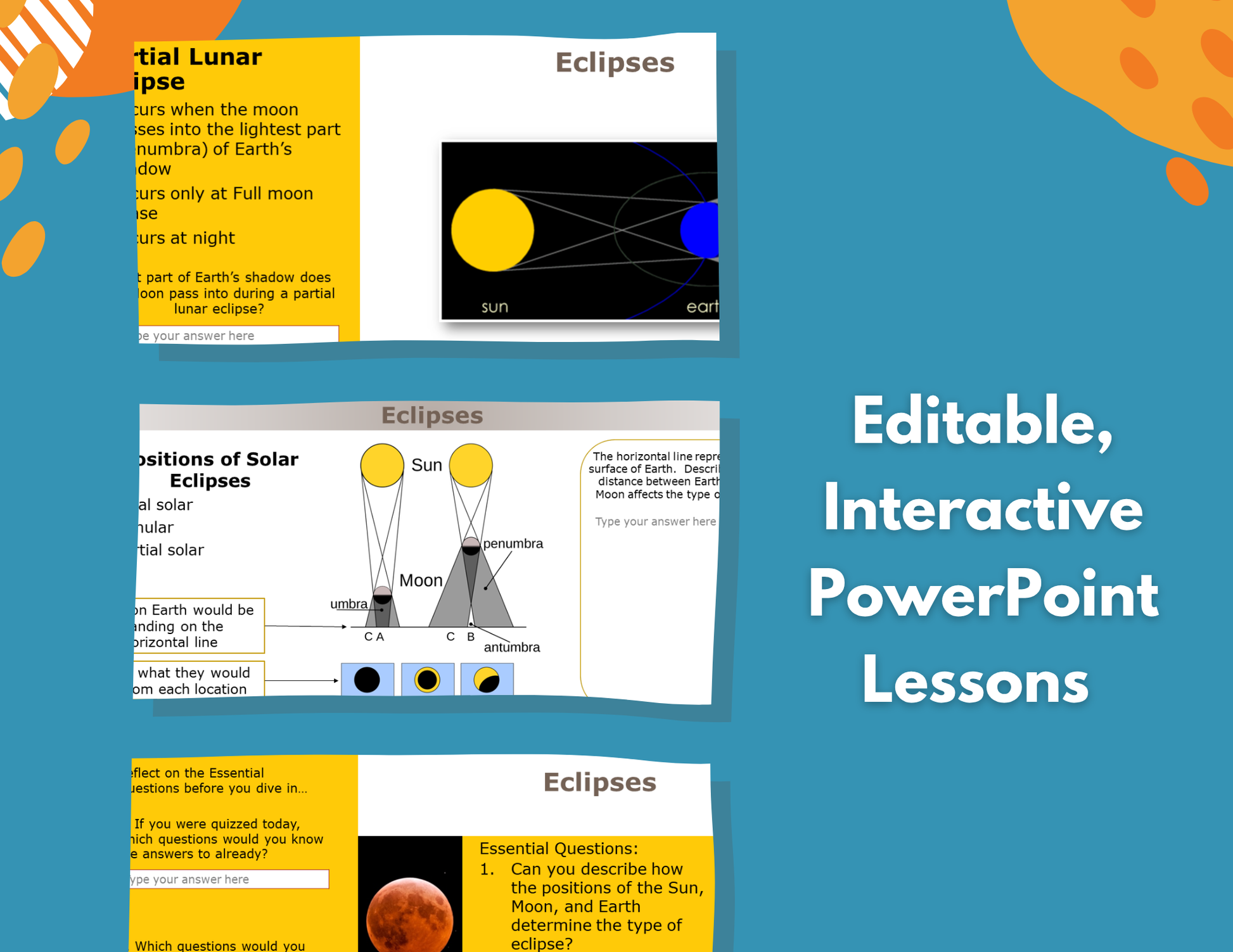 Eclipses Complete Lesson Plan - MS