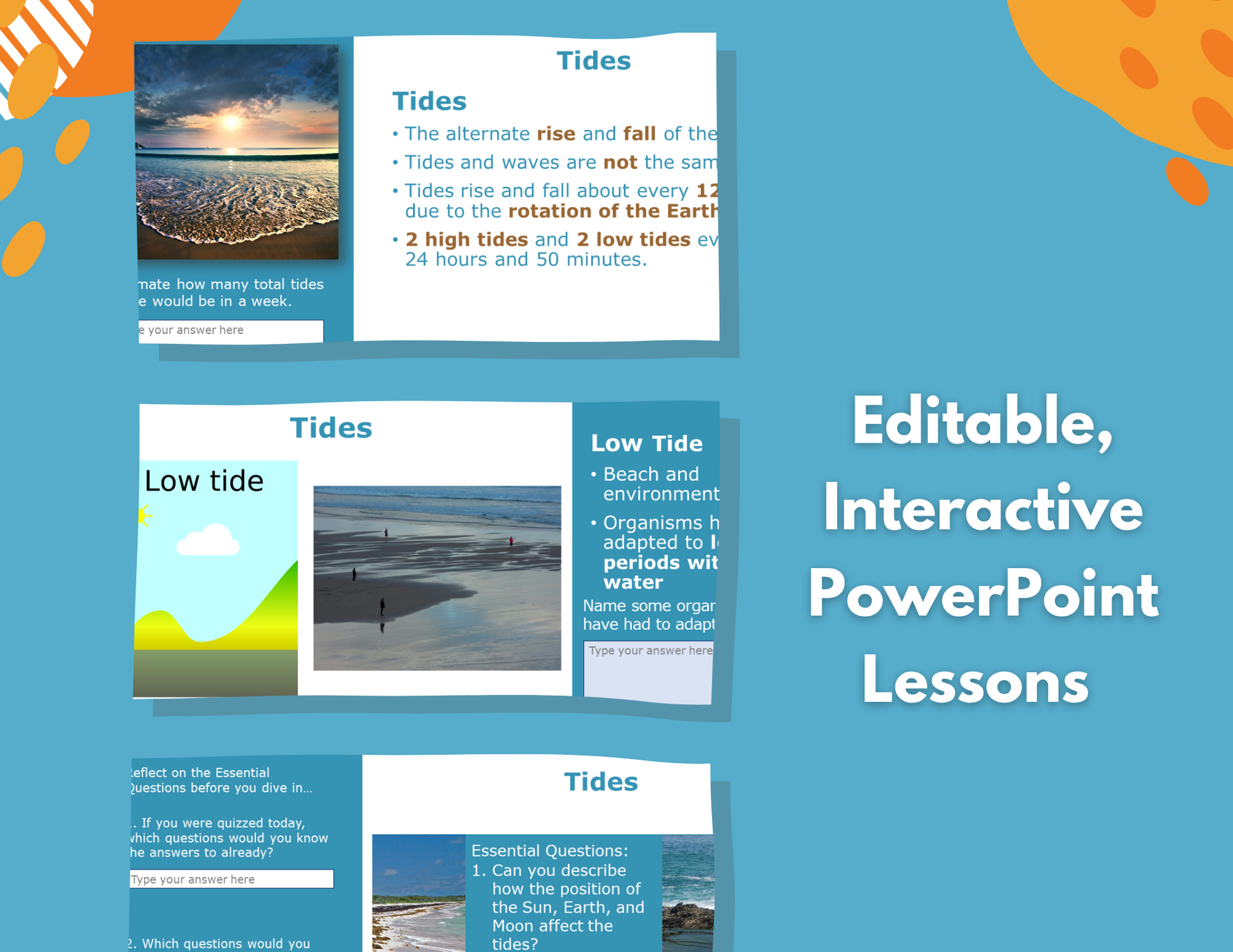 Tides Complete Lesson Plan - MS