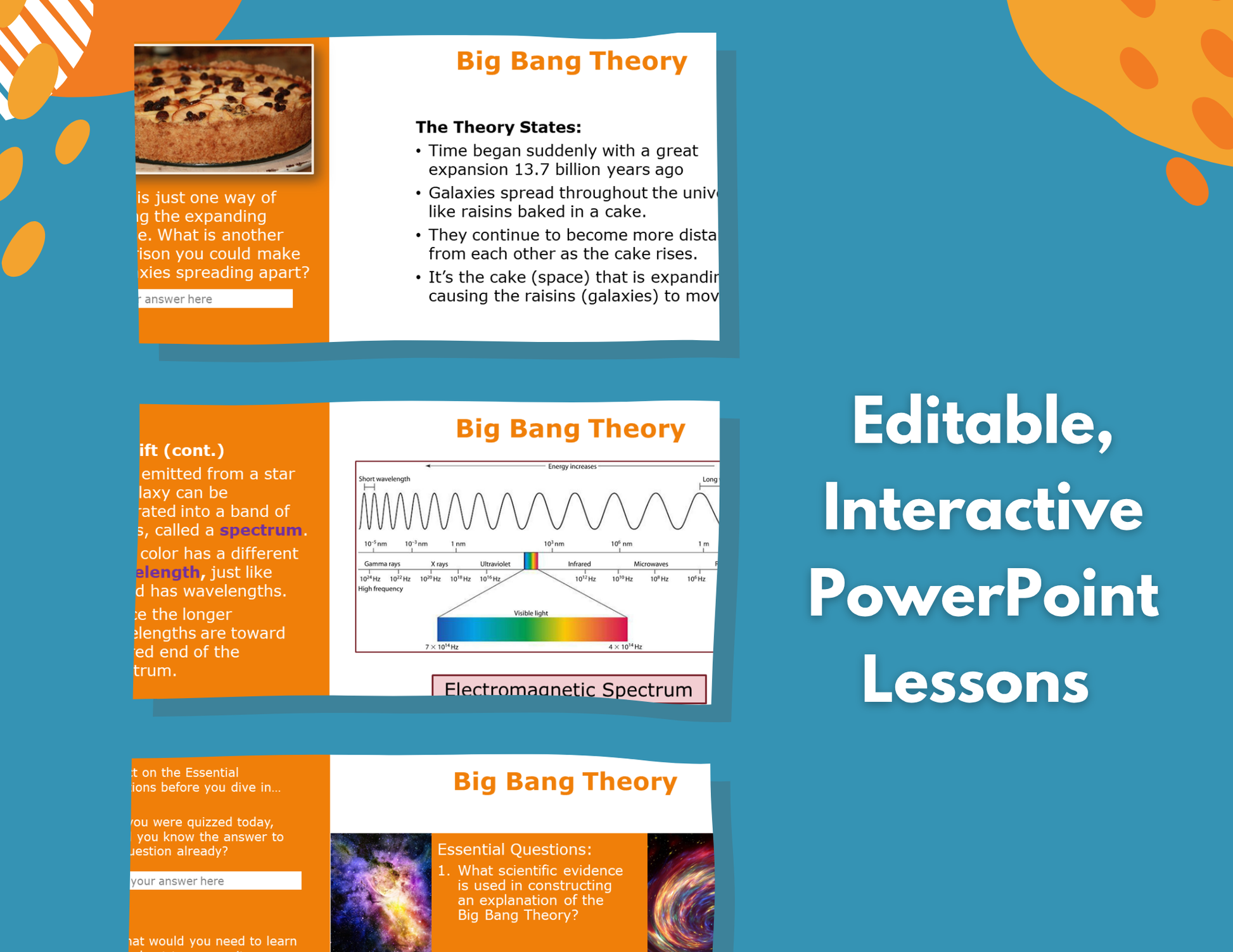 Big Bang Theory Complete Lesson Plan - MS