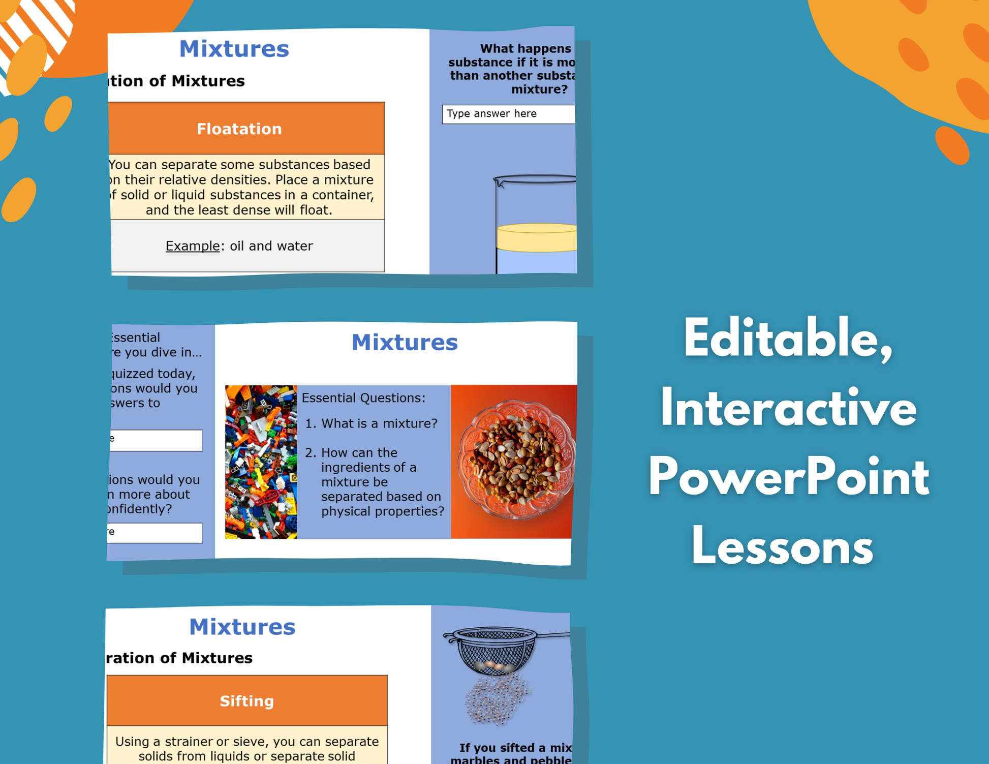 Mixtures - Complete Lesson Plan - 5th Grade