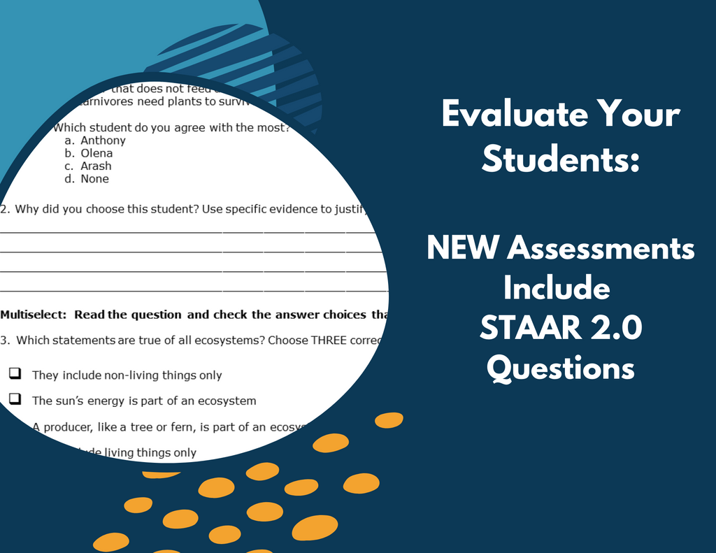 2021 TEKS 5E Lessons: 5th Grade Life Science Bundle