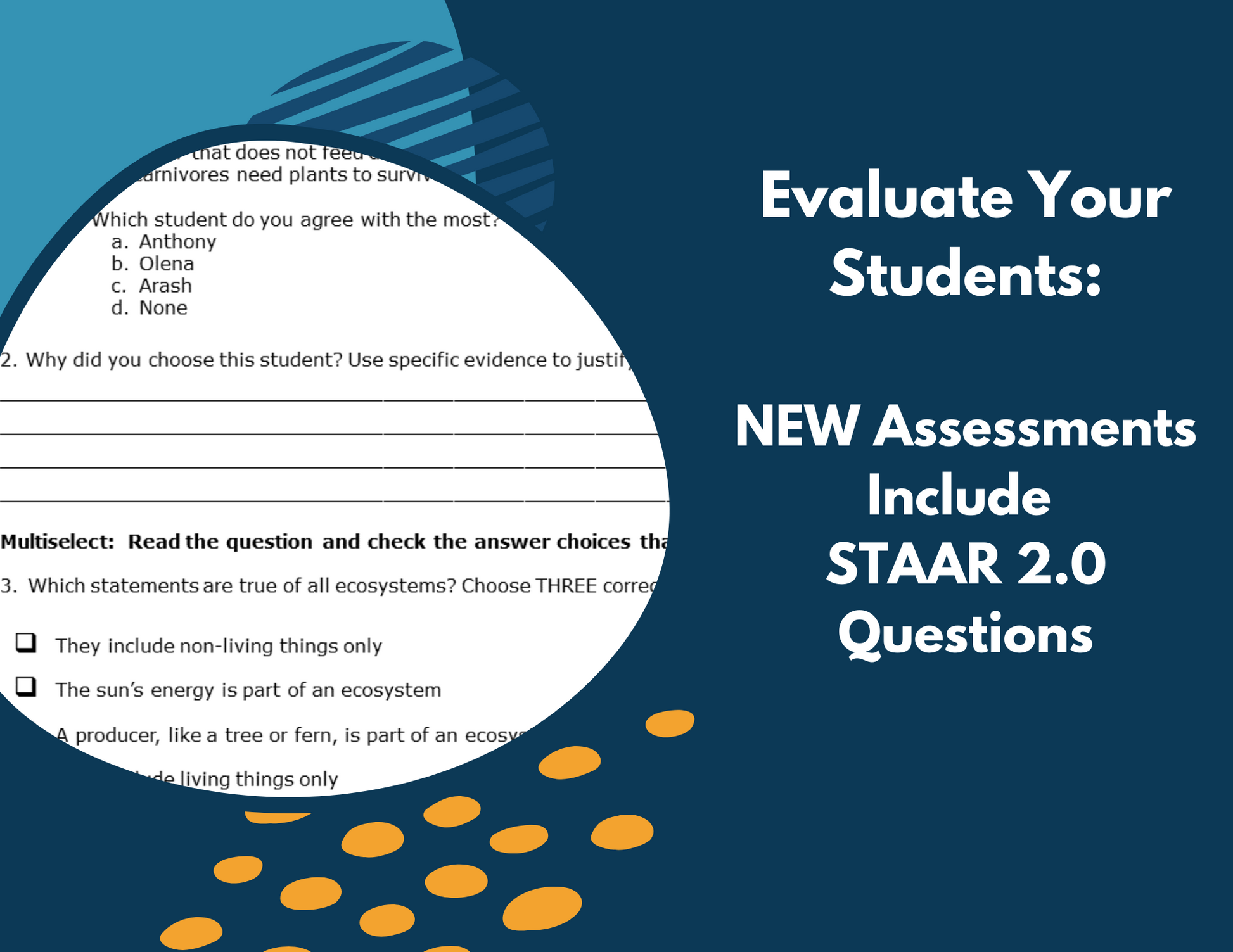 2021 TEKS 5E Lessons: 5th Grade Life Science Bundle
