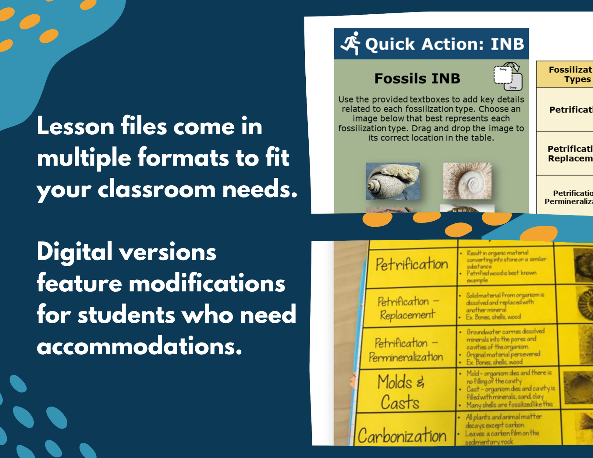 Fossils Complete Lesson Plan - MS