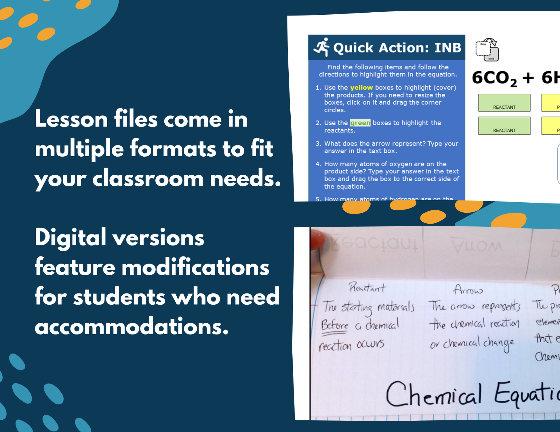 Balancing Chemical Equations Complete Lesson Plan - MS