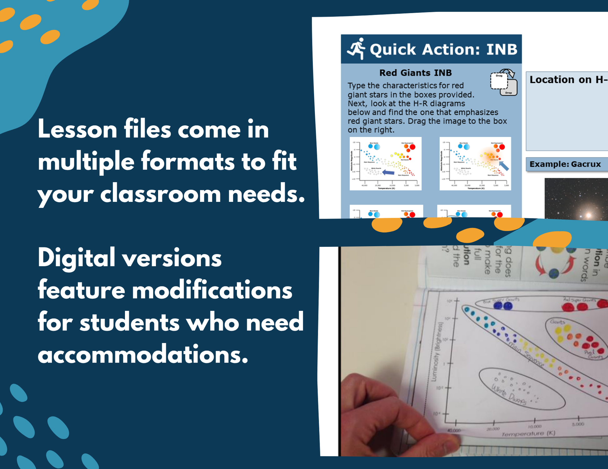 H-R Diagram Complete Lesson Plan - MS