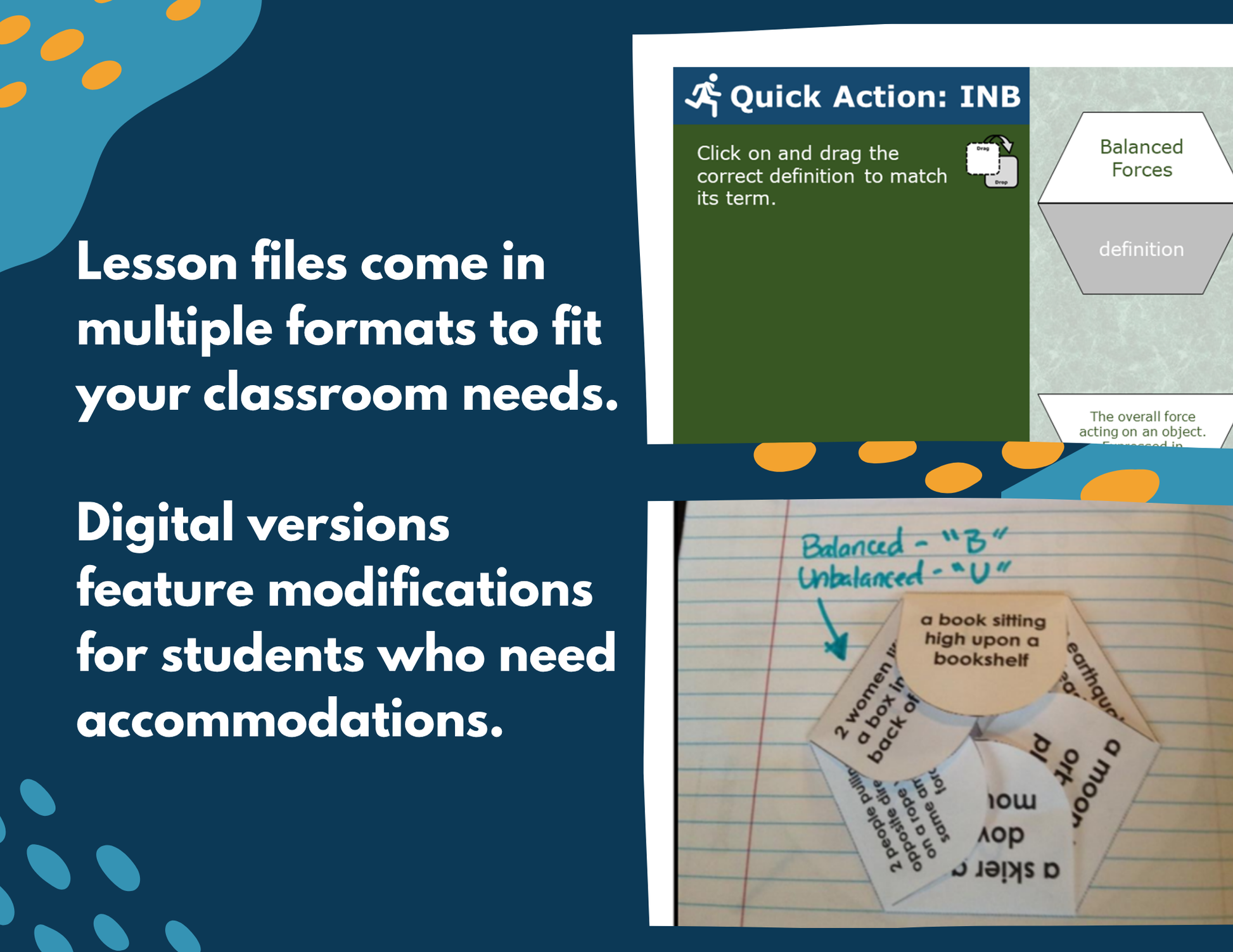 Balanced & Unbalanced Forces Complete Lesson Plan - MS