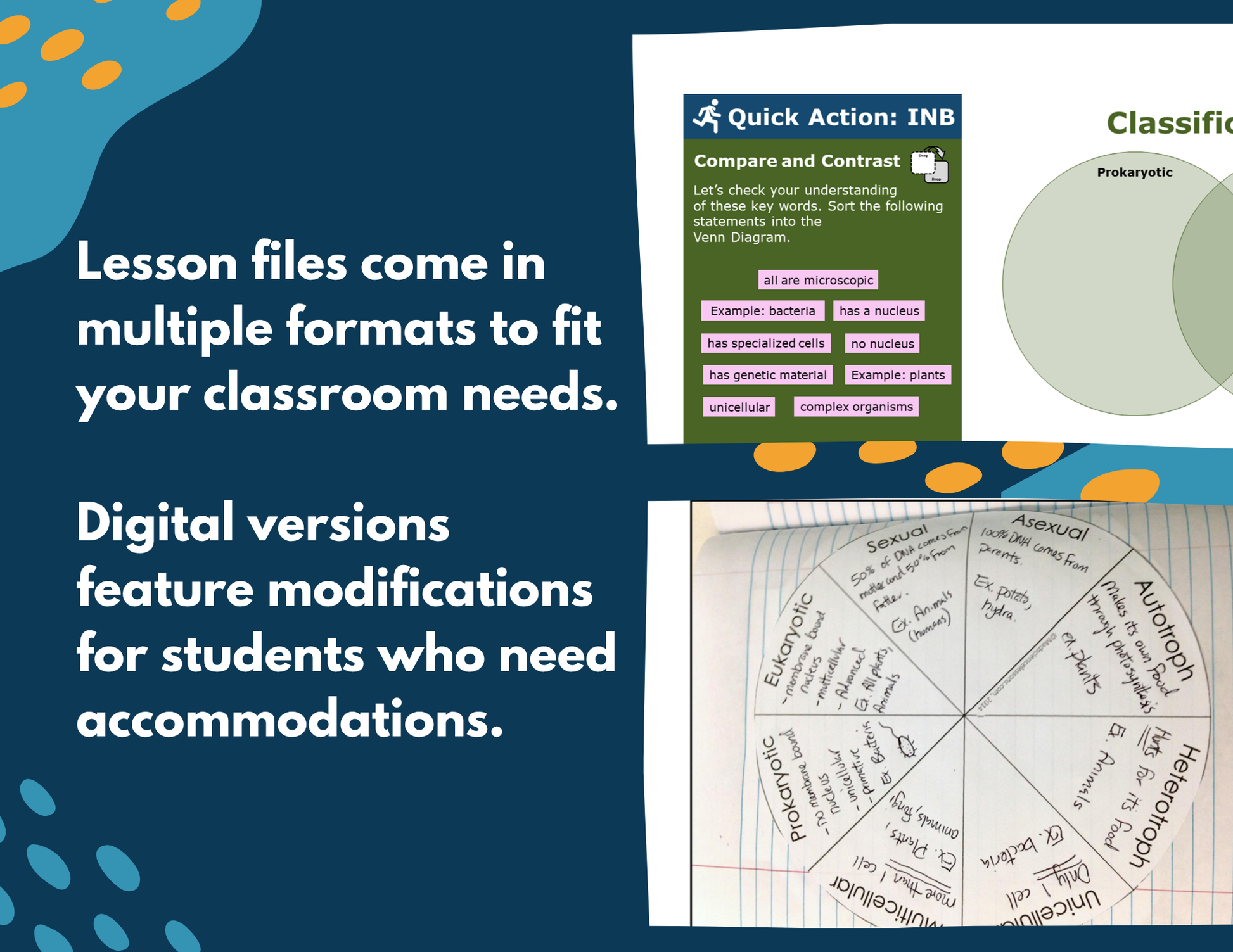 2021 TEKS MS 6-8 5E Lessons: Structure of Life Bundle