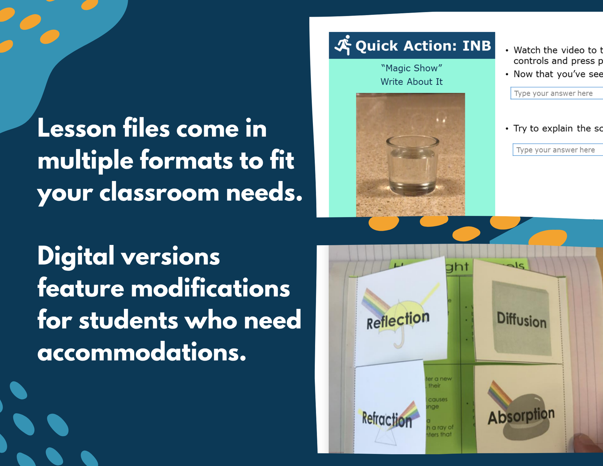 Visible Light Complete Lesson Plan - MS