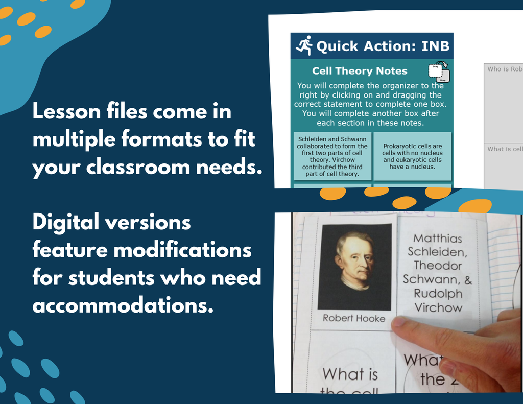 Cell Theory Complete Lesson Plan - MS