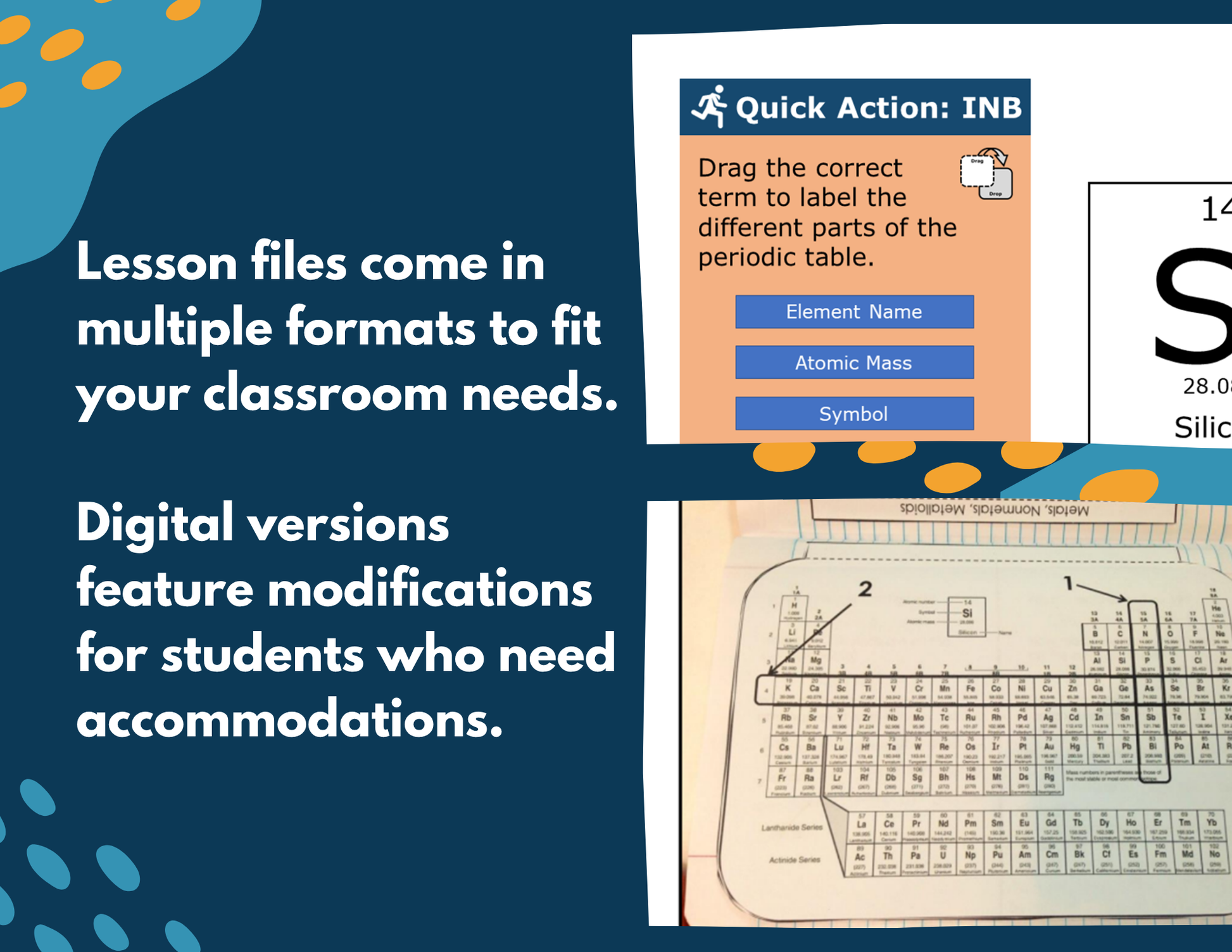 Periodic Table & Reactivity Complete Lesson Plan - MS